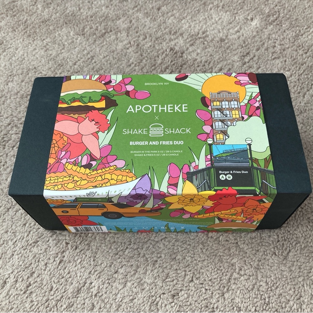 Apotheke x Shack Shake candles